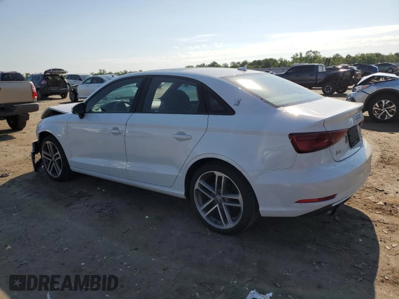 2017 Audi A3 Sedan Premium with VIN WAUB8GFF0H1018619, listed as a Copart auction lot 56088574 with 69,651 mi miles. Bid and sale history available at carsss.com. Image 2.
