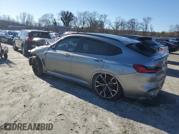 2021 BMW X4 M z VIN 5YMUJ0C03M9F33448, wystawiony jako Copart lot #87181194 z przebiegiem Nie podano mil oraz Tytuł czysty. Historia ofert i sprzedaży dostępna na DreamBid. Obrazek 2.