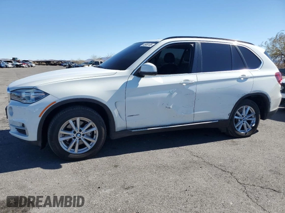 2015 BMW X5 xDrive35i z VIN 5UXKR0C50F0K62596, wystawiony jako Copart lot #45988185 z przebiegiem 128 771 mil mil oraz Szkoda całkowita • Salvage title. Historia ofert i sprzedaży dostępna na DreamBid. Obrazek 1.