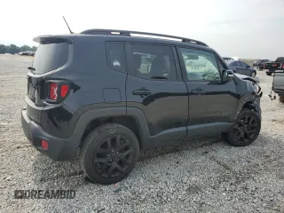2017 Jeep Renegade Altitude with VIN ZACCJBBB9HPF02998, listed as a Copart auction lot 56546065 with 110,360 mi miles and Salvage title. Bid and sale history available at DreamBid. Image 3.