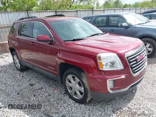 2017 GMC Terrain SLE z VIN 2GKALNEK4H6106753, wystawiony jako IAAI lot #42183871 z przebiegiem 102 074 mil mil oraz . Historia ofert i sprzedaży dostępna na DreamBid. Obrazek 1.