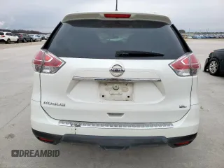 2015 Nissan Rogue SL with VIN 5N1AT2MT1FC880656, listed as a Copart auction lot 46079405 with 0 mi miles and Salvage Title. Bid and sale history available at carsss.com. Image 6.
