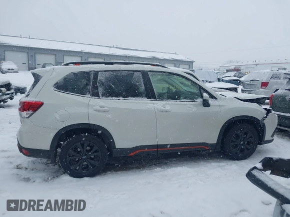 2023 Subaru Forester Sport with VIN JF2SKAJC0PH451119, listed as a IAAI auction lot 41296152 with 24,959 mi miles. Bid and sale history available at carsss.com. Image 13.