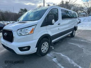 2022 Ford Transit Passenger XL with VIN 1FBAX2Y87NKA48732, listed as a Copart auction lot 46652715 with 65,115 mi miles and Non Repairable. Bid and sale history available at carsss.com. Image 1.