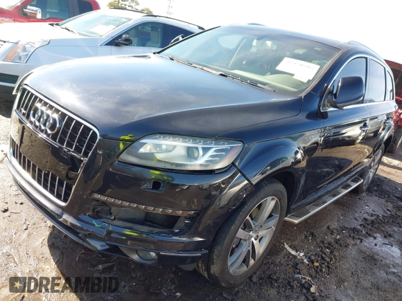 2013 Audi Q7 3.0T Premium Plus with VIN WA1LGAFE7DD002922, listed as a IAAI auction lot 41420595 with 160,751 mi miles. Bid and sale history available at carsss.com. Image 17.