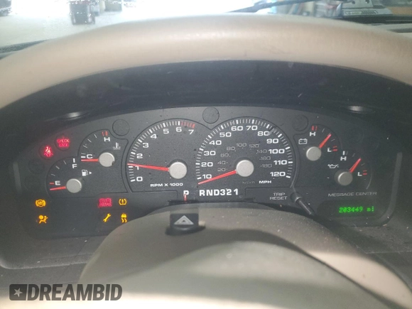 2005 Ford Explorer Eddie Bauer z VIN 1FMDU64K25UB16977, wystawiony jako Copart lot #80927454 z przebiegiem 203 449 mil mil oraz Szkoda całkowita • Salvage title. Historia ofert i sprzedaży dostępna na DreamBid. Obrazek 9.