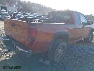 2005 Chevrolet Colorado LS Z71 with VIN 1GCDT196358154331, listed as a IAAI auction lot 41499278 with 206,215 mi miles. Bid and sale history available at carsss.com. Image 4.