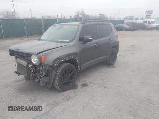 2016 Jeep Renegade Latitude with VIN ZACCJBBT7GPC87306, listed as a IAAI auction lot 41078571 with 75,549 mi miles. Bid and sale history available at carsss.com. Image 18.
