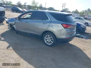 2024 Chevrolet Equinox LT with VIN 3GNAXTEG6RS112306, listed as a IAAI auction lot 42025673 with 23,651 mi miles. Bid and sale history available at carsss.com. Image 3.