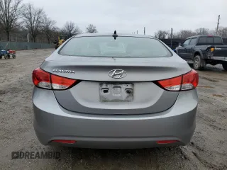 2012 Hyundai Elantra GLS with VIN KMHDH4AE2CU433033, listed as a Copart auction lot 44430105 with 121,763 mi miles and Clean Title. Bid and sale history available at carsss.com. Image 6.