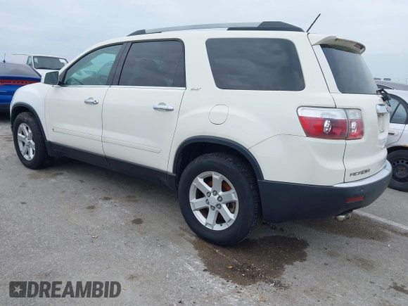 2010 GMC Acadia SLT1 with VIN 1GKLVMED9AJ182489, listed as a IAAI auction lot 42381529 with 191,345 mi miles and . Bid and sale history available at DreamBid. Image 3.