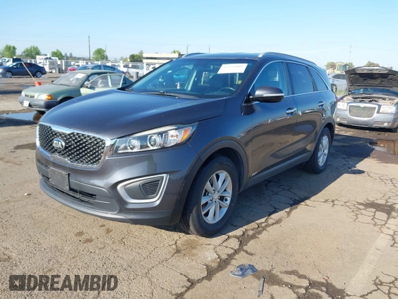 2017 Kia Sorento LX with VIN 5XYPGDA32HG294002, listed as a IAAI auction lot 42121806 with 154,733 mi miles. Bid and sale history available at carsss.com. Image 2.