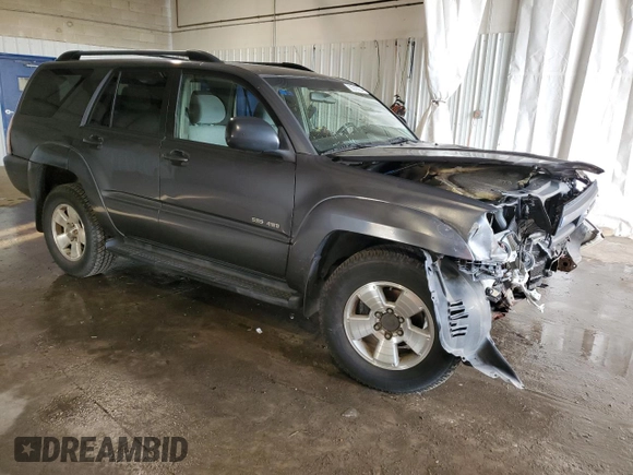 2004 Toyota 4Runner SR5 with VIN JTEBU14R340033796, listed as a Copart auction lot 85018854 with Not Provided miles and Salvage Title. Bid and sale history available at DreamBid. Image 4.