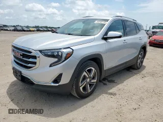 2021 GMC Terrain SLT with VIN 3GKALPEV8ML351454, listed as a Copart auction lot 58249115 with 114,245 mi miles and Salvage title. Bid and sale history available at DreamBid. Image 1.