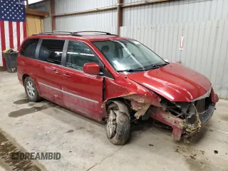 2010 Chrysler Town & Country Touring with VIN 2A4RR5D1XAR229185, listed as a Copart auction lot 47168355 with 0 mi miles and Salvage Title. Bid and sale history available at carsss.com. Image 4.