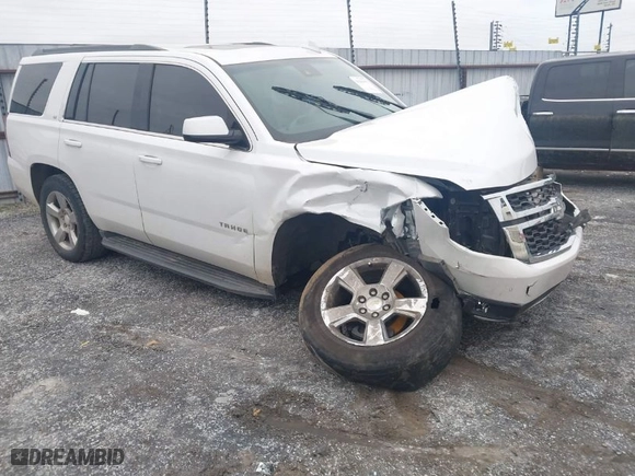 2017 Chevrolet Tahoe LT with VIN 1GNSCBKC8HR124132, listed as a IAAI auction lot 41264355 with 1 mi miles. Bid and sale history available at carsss.com. Image 1.