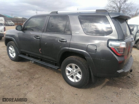 2020 Toyota 4Runner SR5 with VIN JTEBU5JR6L5782542, listed as a IAAI auction lot 41723461 with 102,704 mi miles. Bid and sale history available at carsss.com. Image 3.