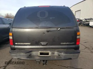 2004 Chevrolet Suburban LT with VIN 3GNEC16T34G337436, listed as a Copart auction lot 43124235 with 233,453 mi miles and Salvage Title. Bid and sale history available at carsss.com. Image 6.
