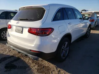 2022 Mercedes-Benz GLC with VIN W1N0G8DBXNG084454, listed as a Copart auction lot 63196872 with 0 mi miles. Bid and sale history available at carsss.com. Image 4.