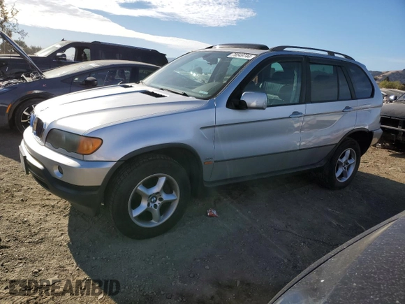 2003 BMW X5 3.0i with VIN 5UXFA53533LV73777, listed as a Copart auction lot 78549744 with 228,075 mi miles and Salvage Title. Bid and sale history available at carsss.com. Image 1.