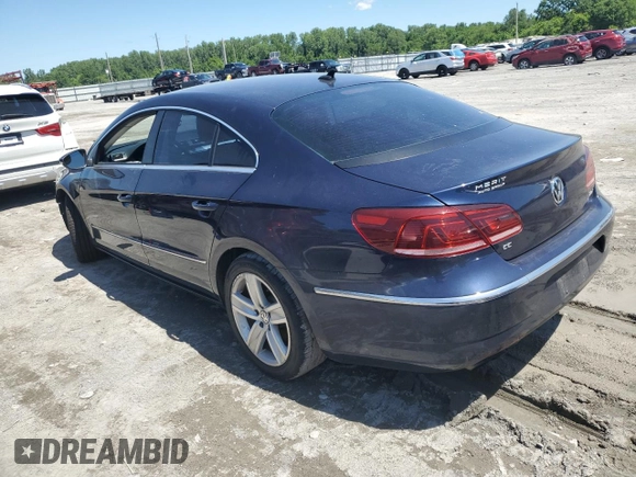 2014 Volkswagen CC R-Line with VIN WVWBN7AN3EE535590, listed as a Copart auction lot 67655594 with 89,808 mi miles and Non Repairable. Bid and sale history available at carsss.com. Image 2.