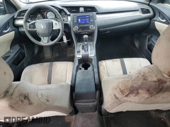2017 Honda Civic Sedan LX with VIN 19XFC2F50HE034250, listed as a Copart auction lot 50936425 with 190,830 mi miles and Salvage Title. Bid and sale history available at carsss.com. Image 8.