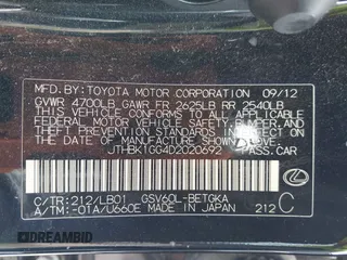 2013 Lexus ES 250 с VIN JTHBK1GG4D2020692, выставлен на аукционе IAAI как лот 41940872 с пробегом 84 522 миль миль и . История ставок и продаж доступна на DreamBid. Изображение 9.