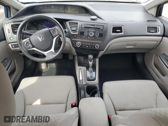 2014 Honda Civic Sedan LX with VIN 19XFB2F50EE086637, listed as a Copart auction lot 51799075 with 188,665 mi miles and Salvage Title. Bid and sale history available at carsss.com. Image 8.