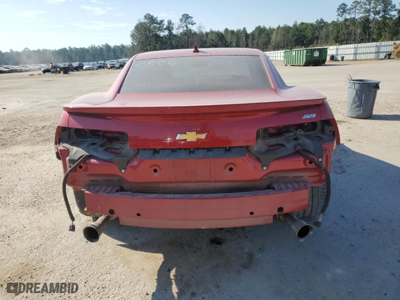 2014 Chevrolet Camaro SS with VIN 2G1FK1EJ9E9250905, listed as a Copart auction lot 46407675 with 43,105 mi miles and Clean Title. Bid and sale history available at carsss.com. Image 6.