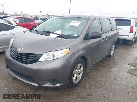 2015 Toyota Sienna L with VIN 5TDZK3DC9FS563593, listed as a IAAI auction lot 41466419 with 136,394 mi miles and . Bid and sale history available at DreamBid. Image 17.