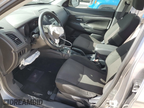 2017 Mitsubishi Outlander Sport ES 2.0 with VIN JA4AR3AUXHZ067283, listed as a Copart auction lot 48813815 with 117,182 mi miles and Salvage Title. Bid and sale history available at carsss.com. Image 7.