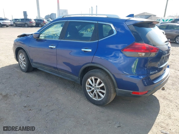 2017 Nissan Rogue S with VIN KNMAT2MTXHP501086, listed as a IAAI auction lot 41924432 with 102,195 mi miles. Bid and sale history available at carsss.com. Image 3.
