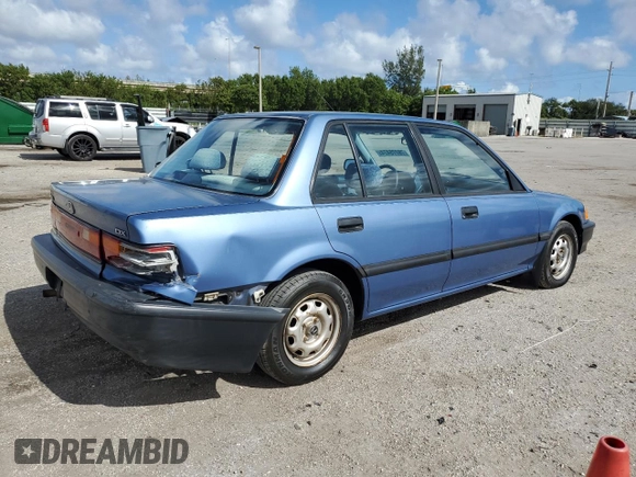 1991 Honda Civic z VIN 1HGED364XML052697, wystawiony jako Copart lot #78775474 z przebiegiem 650 755 mil mil oraz Szkoda całkowita • Salvage title. Historia ofert i sprzedaży dostępna na DreamBid. Obrazek 3.