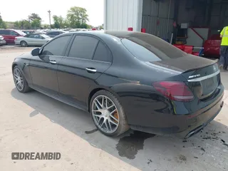 2019 Mercedes-Benz E 63 S AMG with VIN WDDZF8KB0KA534959, listed as a IAAI auction lot 42401507 with 61,356 mi miles and . Bid and sale history available at DreamBid. Image 3.