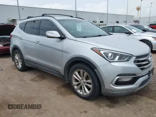 2018 Hyundai Santa Fe 2.0T z VIN 5XYZU4LA9JG537310, wystawiony jako IAAI lot #42393689 z przebiegiem Nie podano mil oraz . Historia ofert i sprzedaży dostępna na DreamBid. Obrazek 1.