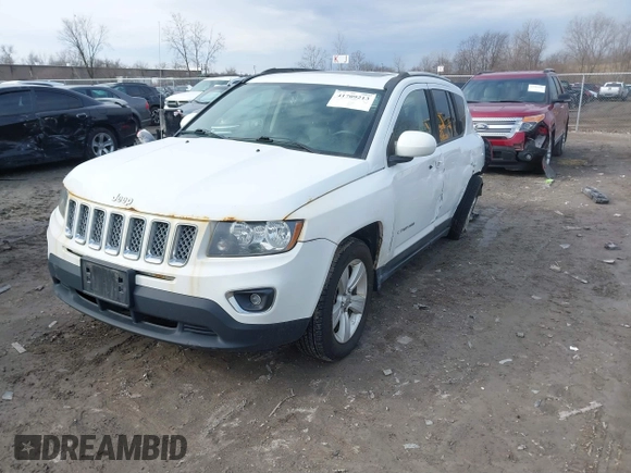 2015 Jeep Compass High Altitude Edition with VIN 1C4NJDEB6FD269920, listed as a IAAI auction lot 41709213 with 162,633 mi miles. Bid and sale history available at carsss.com. Image 2.