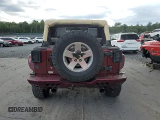 2008 Jeep Wrangler Unlimited X with VIN 1J8GA39108L502356, listed as a Copart auction lot 66272015 with 145,302 mi miles and Clean title. Bid and sale history available at DreamBid. Image 6.
