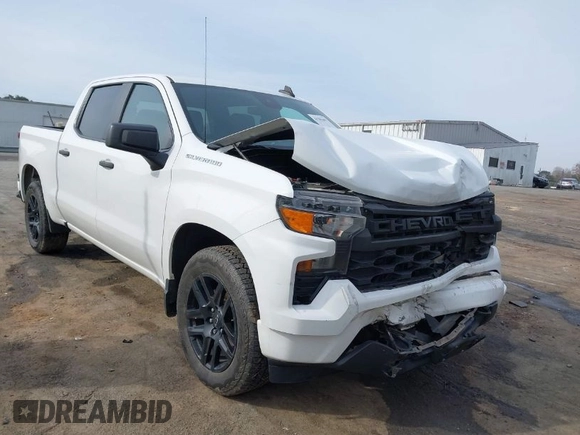 2022 Chevrolet Silverado 1500 Custom with VIN 3GCPABEK8NG528809, listed as a IAAI auction lot 41781691 with 52,025 mi miles and . Bid and sale history available at DreamBid. Image 1.