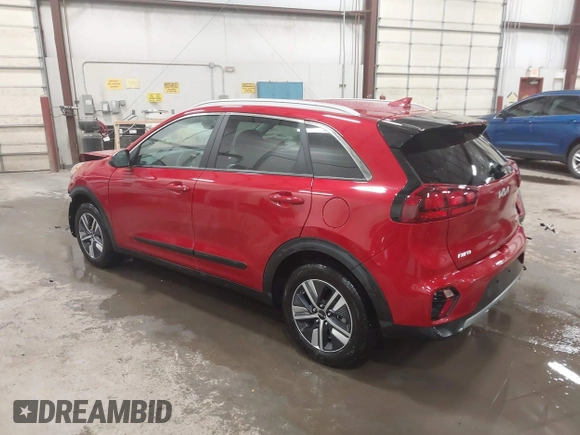 2022 Kia Niro LXS with VIN KNDCB3LC0N5549786, listed as a IAAI auction lot 41878530 with 25,295 mi miles. Bid and sale history available at carsss.com. Image 3.