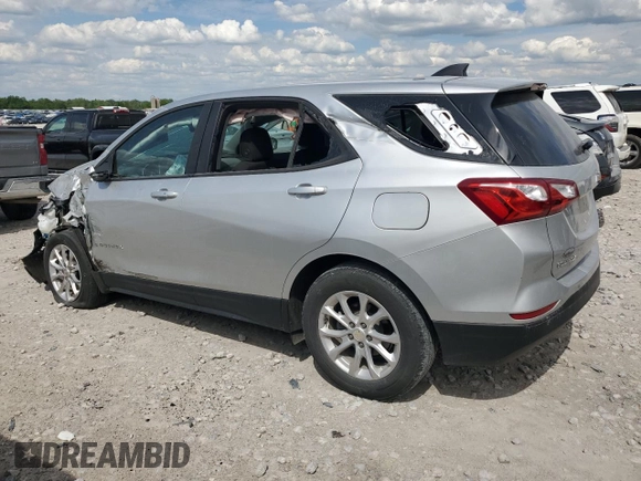 2020 Chevrolet Equinox LS z VIN 3GNAXHEV0LS686404, wystawiony jako Copart lot #58276075 z przebiegiem Nie podano mil oraz Nie do naprawy • Non repairable. Historia ofert i sprzedaży dostępna na DreamBid. Obrazek 2.