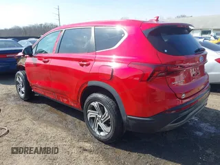 2021 Hyundai Santa Fe SE with VIN 5NMS1DAJ9MH351192, listed as a IAAI auction lot 41712920 with 54,284 mi miles. Bid and sale history available at carsss.com. Image 3.