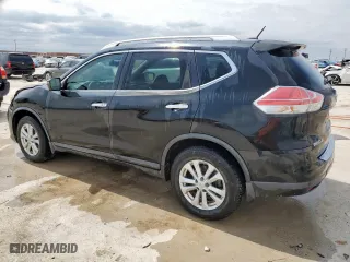 2016 Nissan Rogue S with VIN KNMAT2MT2GP595138, listed as a Copart auction lot 50415655 with 89,929 mi miles and Salvage Title. Bid and sale history available at carsss.com. Image 2.