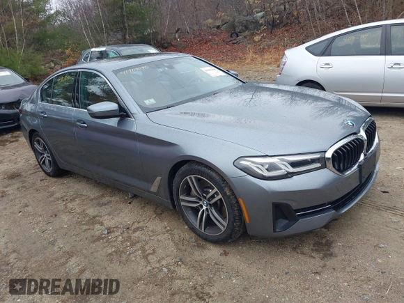 2021 BMW 5 Series 530i xDrive with VIN WBA13BJ05MWX32274, listed as a IAAI auction lot 41903090 with 43,729 mi miles and . Bid and sale history available at DreamBid. Image 1.