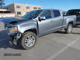 2018 GMC Canyon 4WD SLT with VIN 1GTP6DE11J1302382, listed as a IAAI auction lot 41318784 with 114,981 mi miles. Bid and sale history available at carsss.com. Image 17.