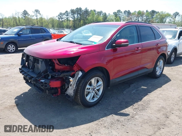 2017 Ford Edge SEL with VIN 2FMPK4J81HBB83273, listed as a IAAI auction lot 42044893 with 94,454 mi miles. Bid and sale history available at carsss.com. Image 17.