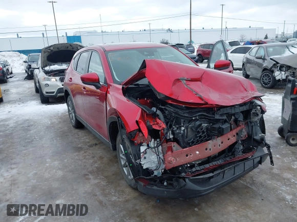 2022 Mazda CX-5 2.5 S Preferred Package with VIN JM3KFBCM7N0548741, listed as a IAAI auction lot 41580441 with 14,431 mi miles. Bid and sale history available at carsss.com. Image 6.
