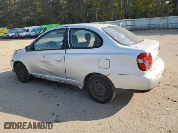 2001 Toyota ECHO with VIN JTDAT123010175150, listed as a Copart auction lot 72016954 with 282,679 mi miles and Non repairable. Bid and sale history available at DreamBid. Image 2.
