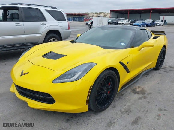 2014 Chevrolet Corvette Stingray 3LT with VIN 1G1YF2D76E5121803, listed as a IAAI auction lot 41520814 with 95,338 mi miles. Bid and sale history available at carsss.com. Image 17.