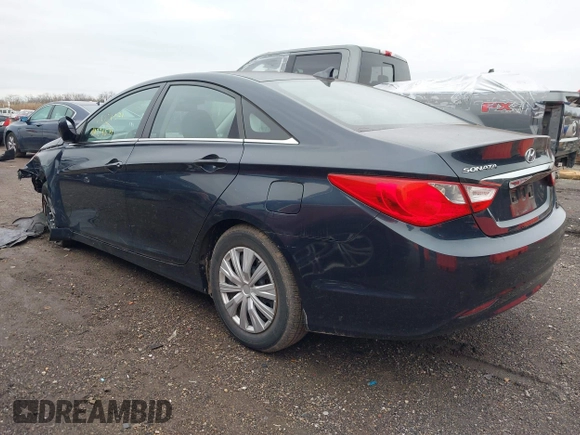 2011 Hyundai Sonata GLS with VIN 5NPEB4AC9BH251640, listed as a IAAI auction lot 40931571 with 109,894 mi miles. Bid and sale history available at carsss.com. Image 3.