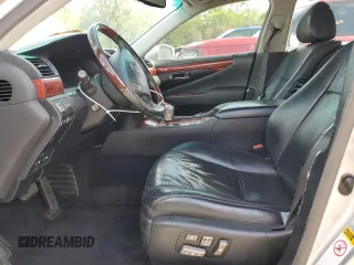 2007 Lexus LS 460 L with VIN JTHGL46F575005604, listed as a Copart auction lot 51103115 with 244,199 mi miles and Salvage Title. Bid and sale history available at DreamBid. Image 7.